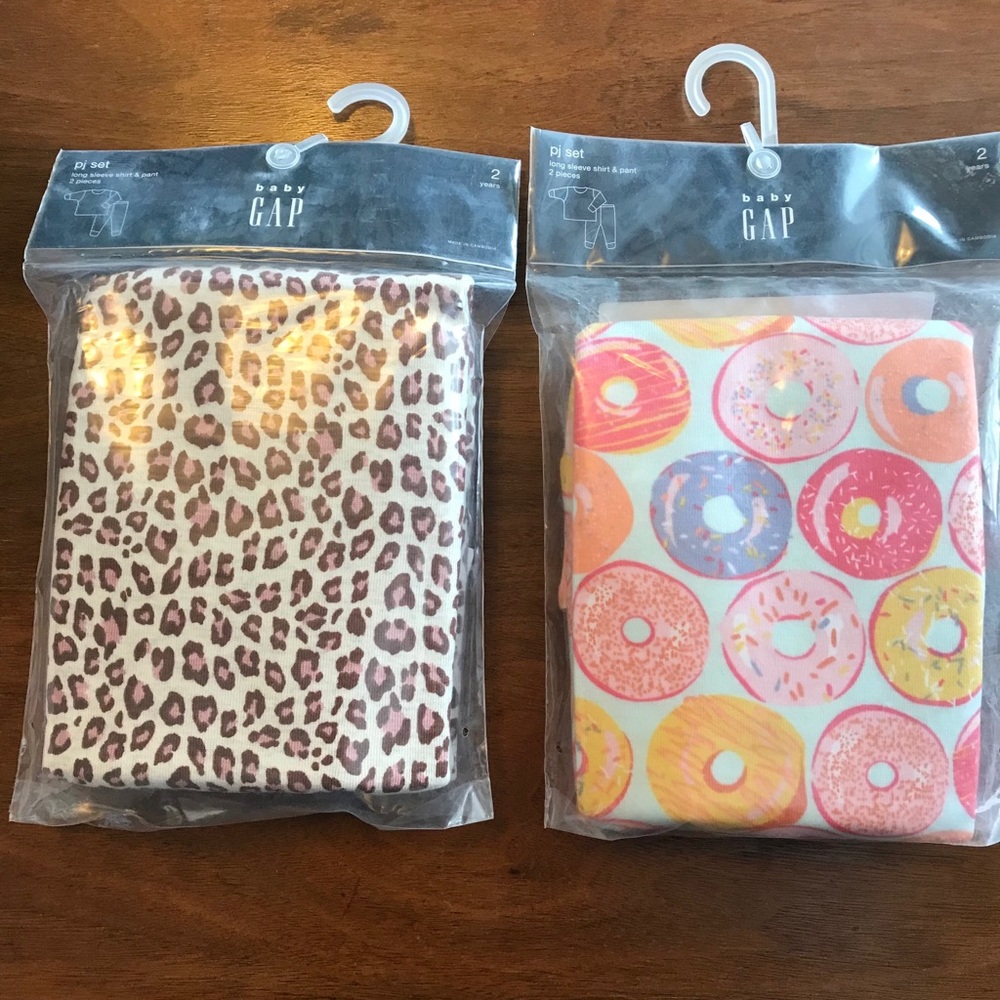 2 Pair Long-sleeved Pajama Sets